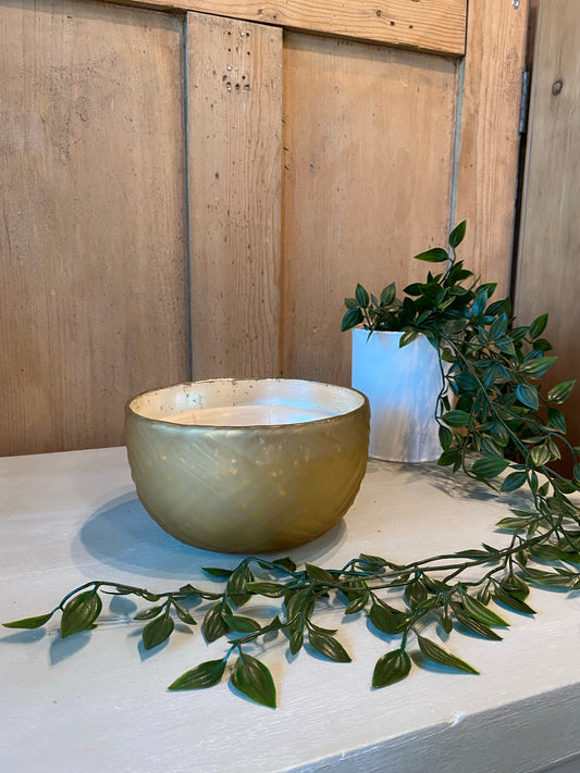 Gold Bowl Scented Candle