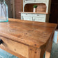 Rustic vintage bench / console table