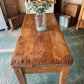 Rustic vintage bench / console table