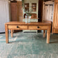Rustic vintage bench / console table