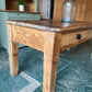 Rustic vintage bench / console table